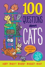 100 Questions About Cats - hardcover Peter Pauper Press