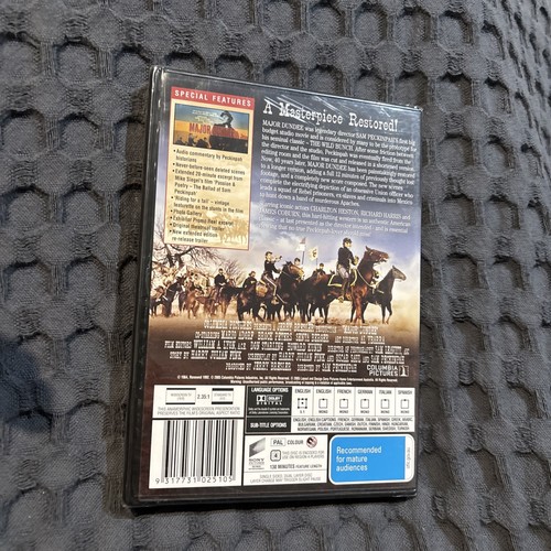 Major Dundee Brand NEW Sealed Charlton Heston Region 4 Richard Harris Jim Hutton - Zdjęcie 3 z 5