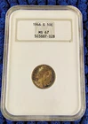 1946-S Roosevelt Dime - Vintage Fatty Slab - NGC MS 67 - Nice Toner