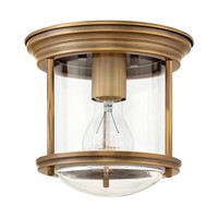 Deckenleuchte 1X60W/E27 Bronzefarben Durchsichtig Klassisch IP44