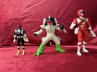 Vintage MMPR Power Rangers Action Figure Lot Of 3 1994