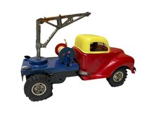 TOW TRUCK  #266 TIN PLATE by GAMA  made in th...