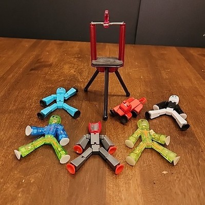 Zing Stikbot Lot Motion Animation Stikbots Stik Bot Figures Tripod  Dog
