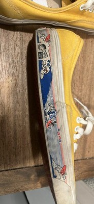 VANS Authentic Style#44DX Surfing Graphics Old Skool Sneakers Size 10