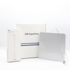 Apple USB SuperDrive CD/DVD Player Burner  A1379 + USB-C Adapter A1632 - New 🚚