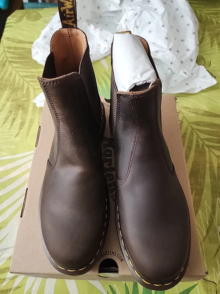 Dr. Martens 2976 YS - Boots Marron - Photo 1/4