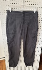 social standard by sanctuary Cargo Crop Pants NWOT Dark Grey Size Medium