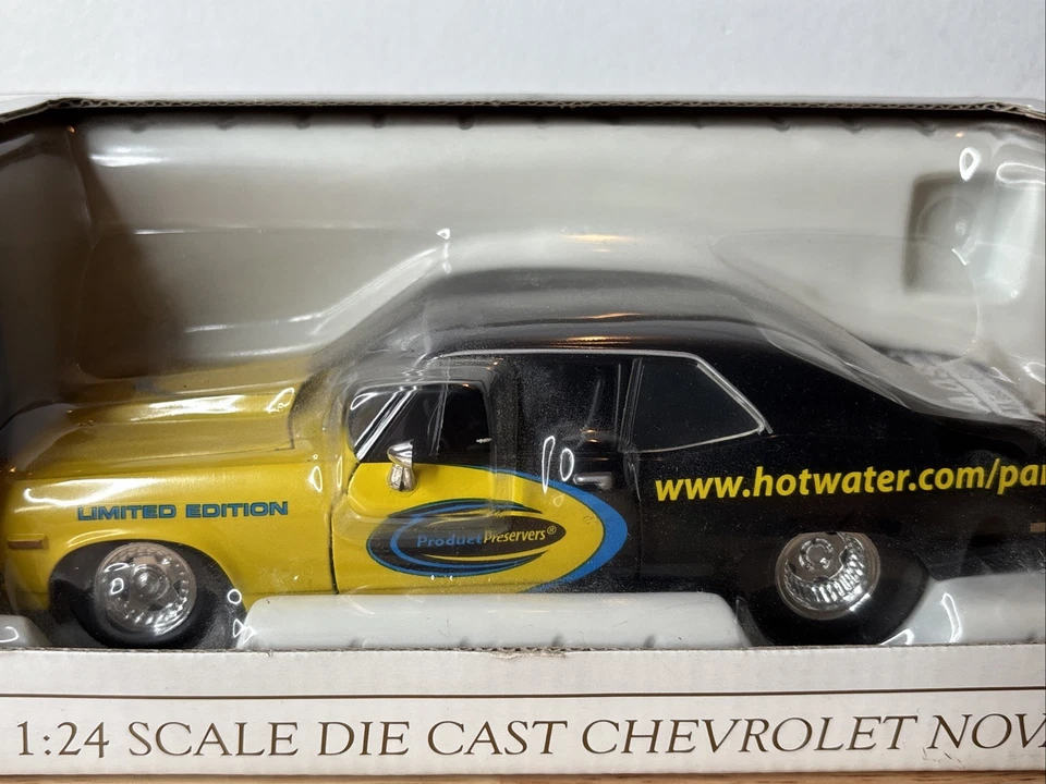 NIB SPECCAST 1:24 SCALE DIE CAST 1970 CHEVROLET NOVA LIMITED ED AO SMITH 71017 - Image 2 of 4