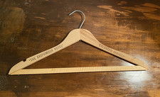 Vintage The Broadmoor Hotel Colorado Springs Wooden Clothes Wood Hanger