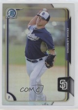 2015 Bowman Draft Chrome Refractor Zech Lemond #127 7at