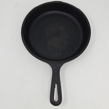 Vintage Wagner Ware Cast Iron Frying Pan Skillet Small 8" - Made in USA