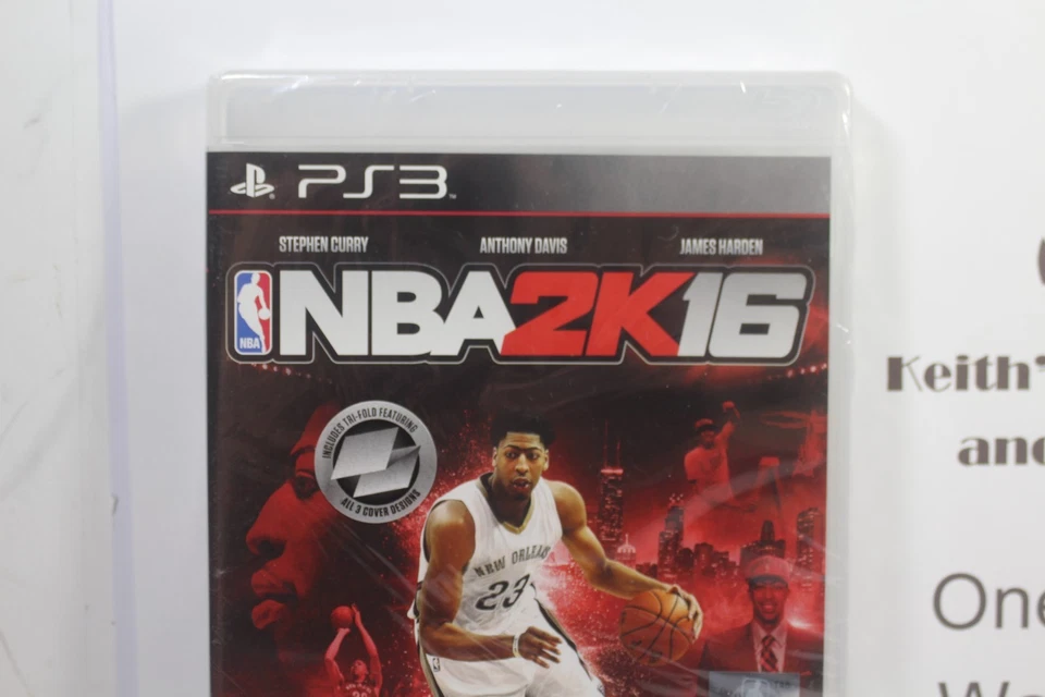 NEW IN SHRINK WRAP NBA 2K16 PS3 PlayStation 3 Steph Curry Anthony Davis J Harden - Image 3 of 4