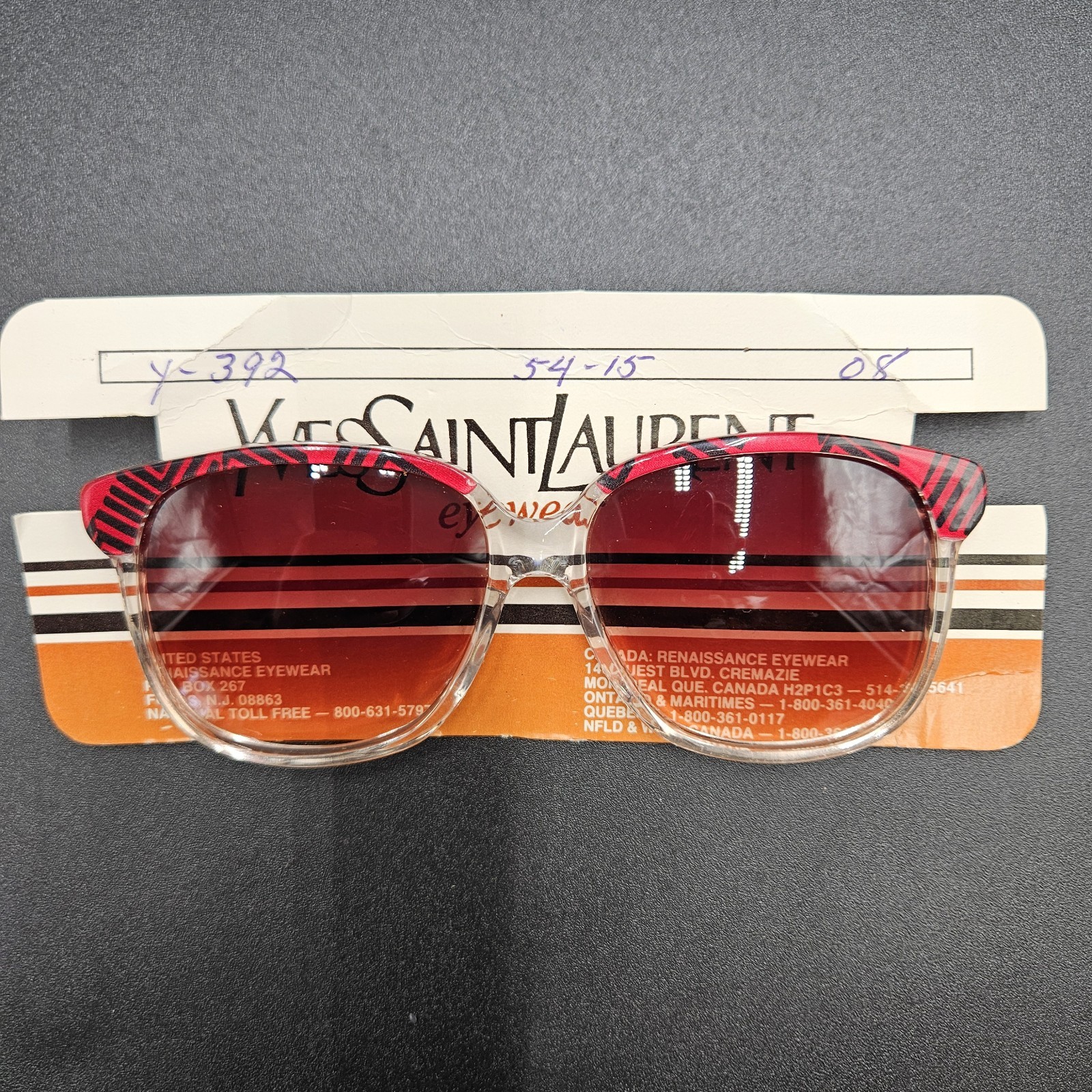 Occhiali da sole donna Yves Saint Laurent Eyewear YSL 392 retrò anni 80 estivi 135 mm