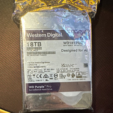 Western Digital WD Purple Pro 18TB 3.5" SATA 7200RPM 512MB AI WD181PURP