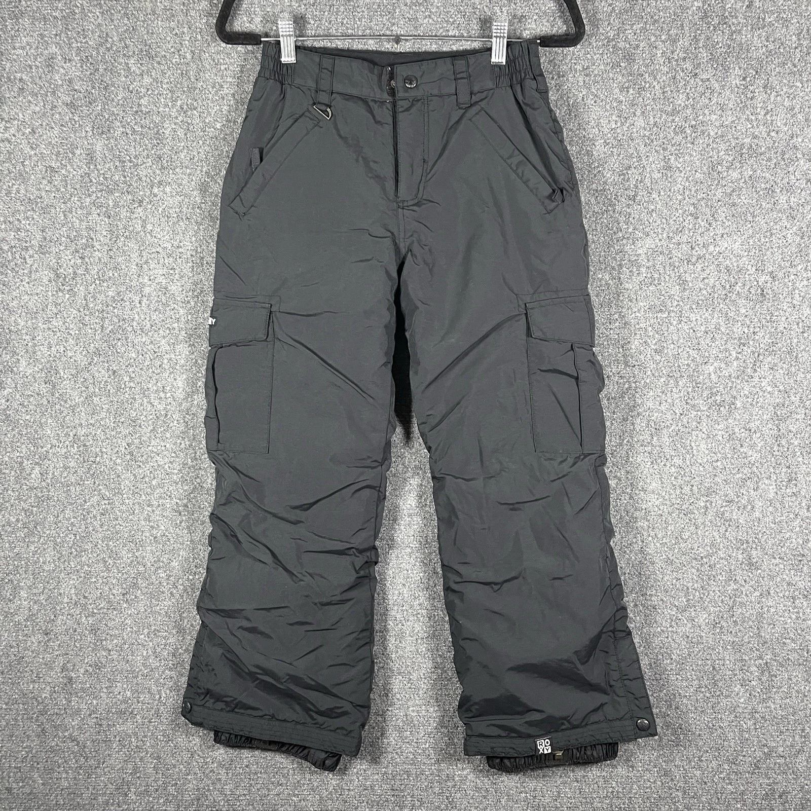 Roxy Snow Ski Snowboard Pants Black Youth Girls Size Large #1975