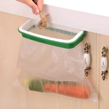 over the Cabinet Plastic Trash Bag Holder for Kitchen, Rv,Bathroom, Dorm