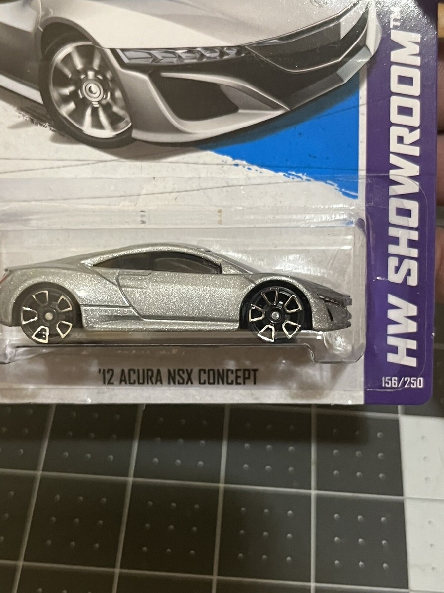 Hot Wheels '12 ACURA NSX CONCEPT SILVER HW SHOWROOM 2013 156/250