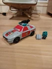 G1 Transformers Headmaster Siren W/ Quig Helmet And Large Gun Vintage