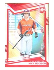 2022 Panini Elite Extra Edition Base [Status Red] #135 Nick Biddison 154/299