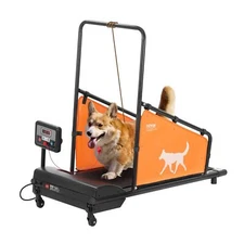 VEVOR Dog Treadmill for Medium Dogs, 200 lbs Weight Capacity, Electric Dog Runni