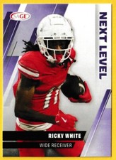 2025 Sage High Series Football Mega Box Next Level Purple Ricky White #115