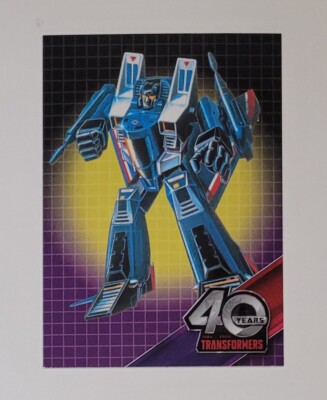 Dynamite Transformers 40th Anniversary Thundercracker 13 Base Trading Card