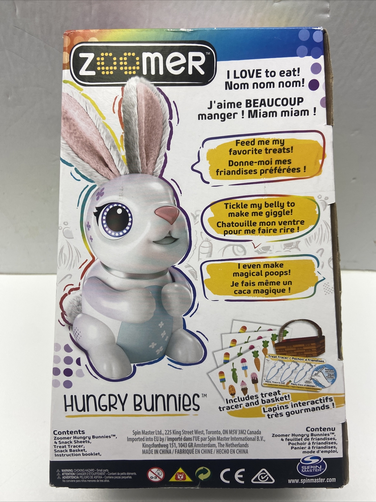 rabbit toy that eats