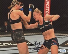 Holly Holm UFC Autographed Signed 8x10 Photo ACOA