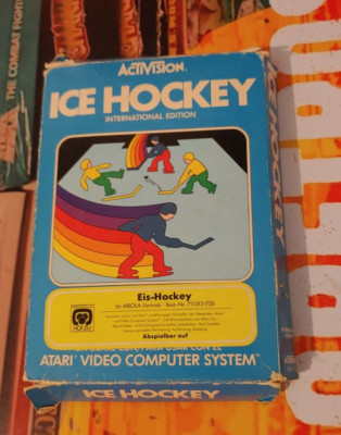 Ice Hockey (Activision) ATARI VCS 2600 (Modul, Box, Manual) classic 8-bit CIB