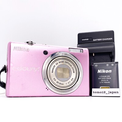 Nikon COOLPIX S570 ピンク 12.0MPデジカメ Nikon COOLPIX S570 Pink 12.0MP 5x optical zoom Compact Digital