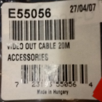 RAYMARINE E55056 CABLE VGA TO WEATHERPROOF VGA 20M