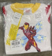NEW Hanna Andersson Pajamas 90 US 3 Marvel Iron Man Glow in the Dark MSRP  44