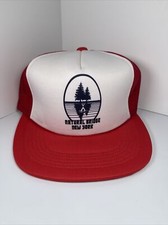Vintage Natural Bridge New York Snapback Trucker Hat Mesh KOA NY Rope NEW