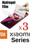 3 Hydrogel Screen Protector Film for XIAOMI Redmi/Mi 8T/8/9A/Note 9s/10/11/Pro