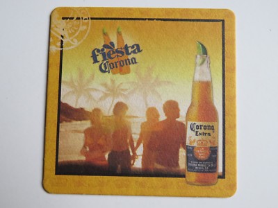 Bier Untersetzer: Corona Extra Fiesta Brewed Von Grupo Modelo México Df, Mexico