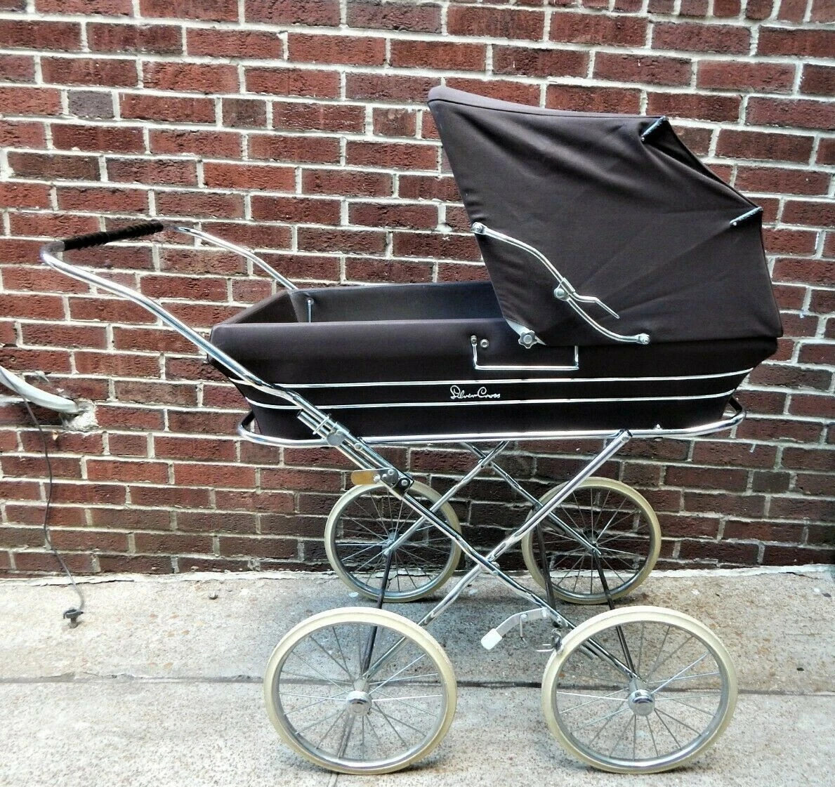 Baby Stroller Handcrafted UK Silver Cross Pram vintage classic St