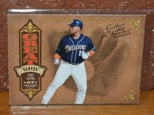 BASEBALL CARD LEATHER & LUMBER 0849/2000 LIMITED PADRES GREAT GLOVES TONY GWYNN