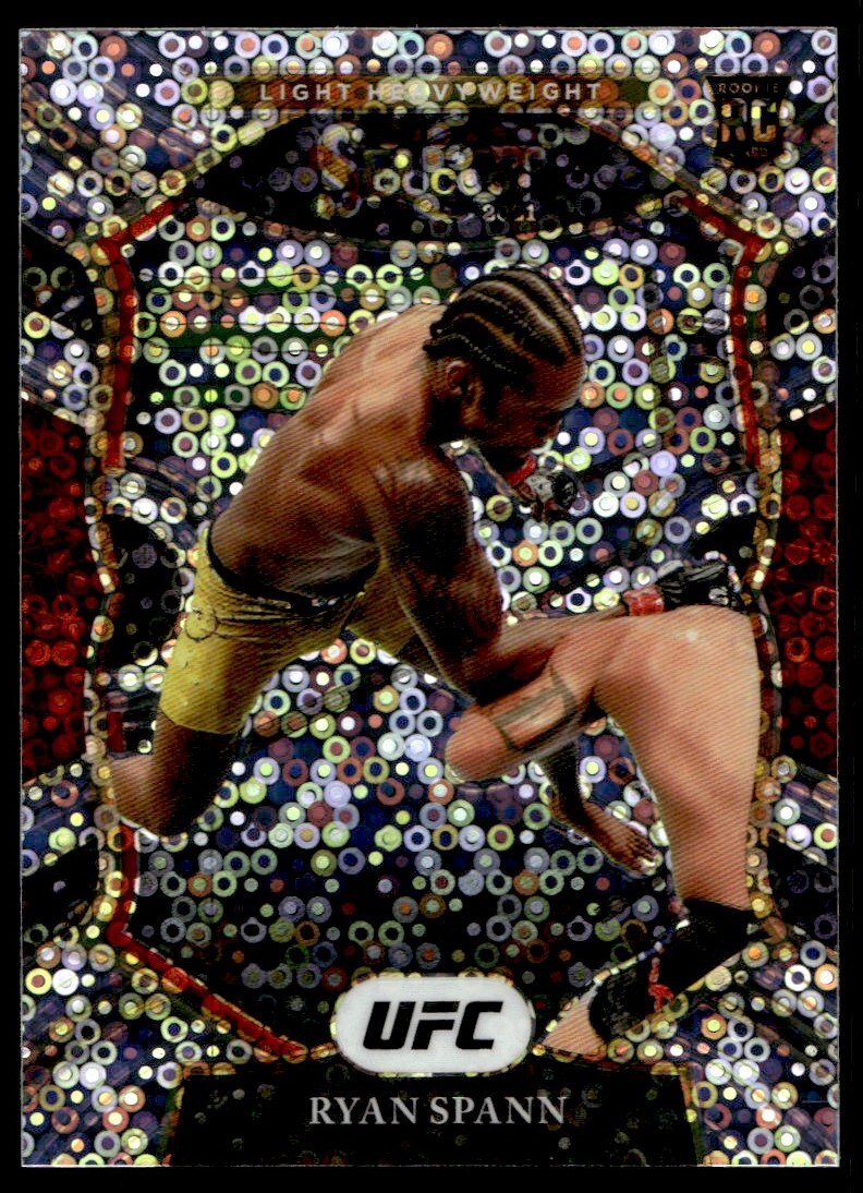 2021 Panini Select UFC Disco Ryan Spann Rookie A #31