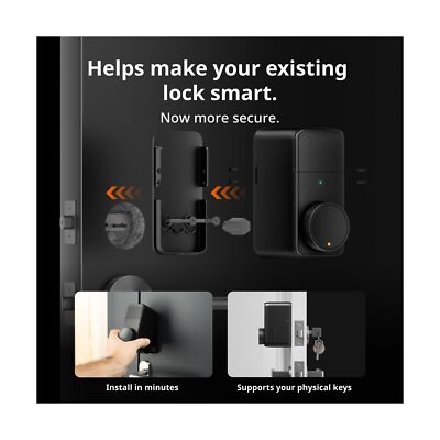 Pro Touch Lock Fingerprint Door Lock SwitchBot WiFi Smart Lock Pro With Touchscreen ...