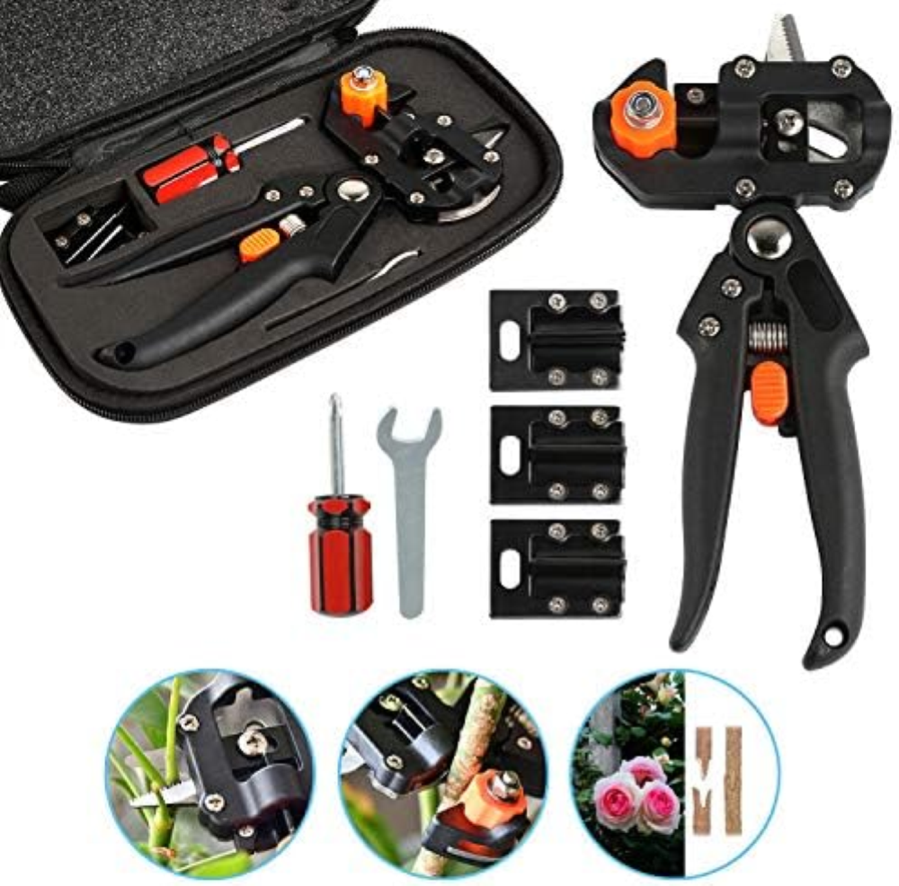 Ballery Kit Innestatrice Professionale per Alberi da Frutto/Pianta/Ramo, Cesoie