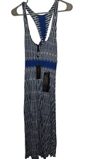 NEW BCBG MAXAZRIA STARR HALTER RUFFLE CHIFFON GOWN/MAXI DRESS