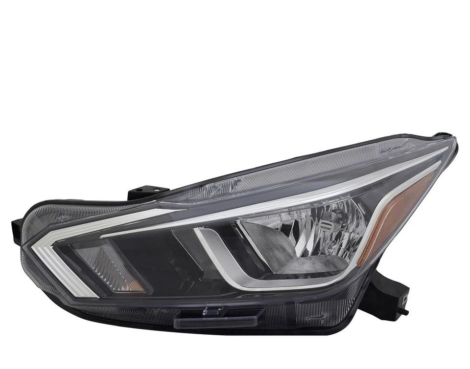 FIT NISSAN VERSA 2020-2023 BASE S SR SV HEADLIGHTS HEAD LIGHTS LAMPS PAIR Foto 3 de 4