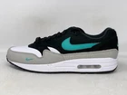 Nike Air Max 1 ID By You Gray Croc Teal Black Sneakers Size 10.5 FJ8893-900 BNIB
