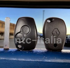 Guscio Scocca Chiave 2Tasti LAMA Piatta per Renault Clio 2 3 MODUS Twingo Kangoo