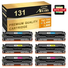 6x Toner Compatible With HP 131A CF210A LaserJet Pro 200 M276nw M276n MFP M251nw