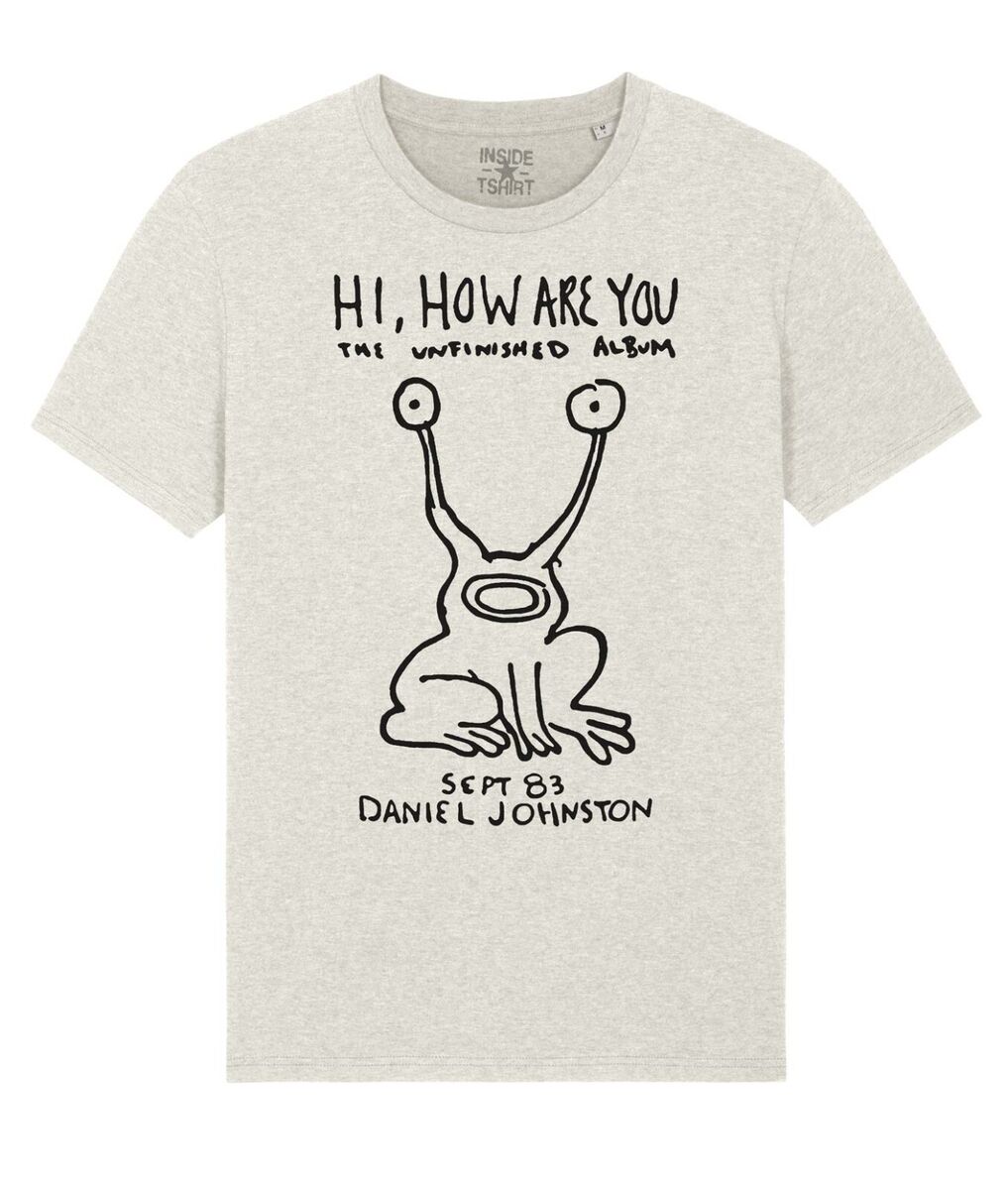 Maglietta Daniel Johnston Maglia Hi, How Are You Kurt Cobain Maglietta Daniel Johnston Maglia Hi, How Are You Kurt Cobain