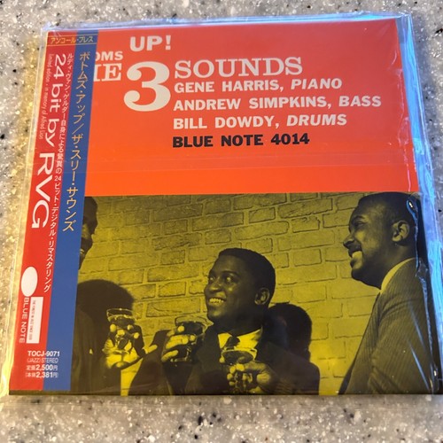Bottoms Up! by The 3 Sounds Japan mini LP paper sleeve CD Obi Blue Note Records