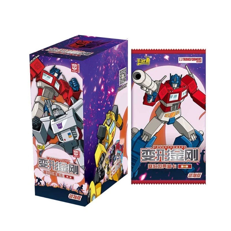Kayou G1 Transformers Series Licencia Hasbro Hobby Box 1 CAJA 18 Pack 90 Tarjetas EE. UU. Foto 3 de 4
