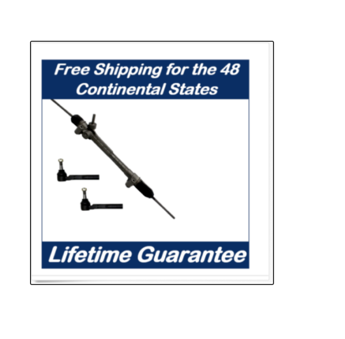 SSB Store Complete Rack & Pinion With Outer Tie Rods For 2007-2012 Suzuki SX4 – Remanufactured