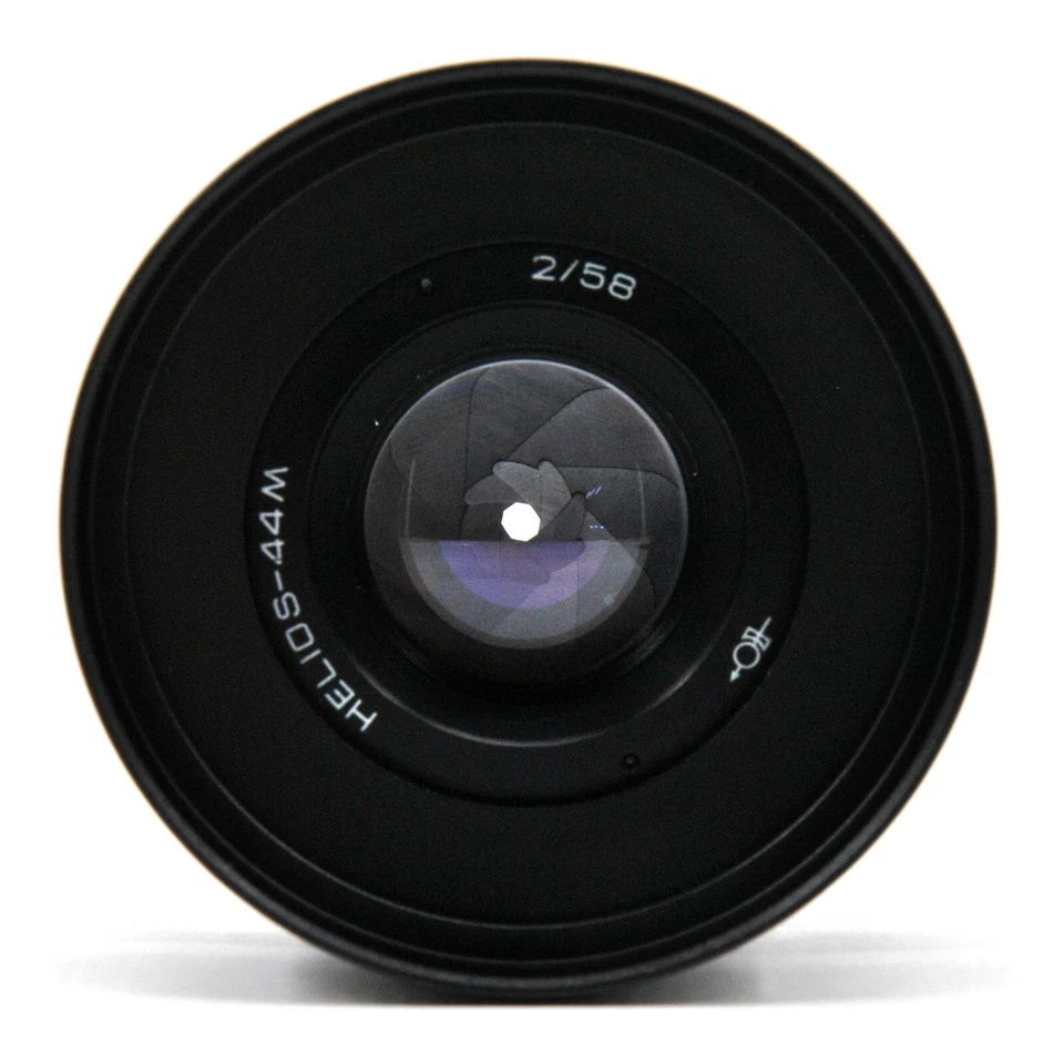 Objectif Helios 44M 58 mm F2 anamorphic Bokeh Prime Cine pour monture Canon E... - Photo 3/4